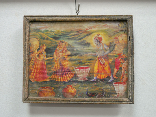 Shri Krishna Holi Print