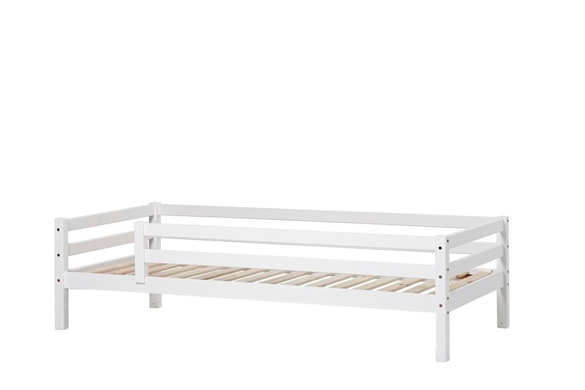Hoppekids - BASIC Bed With Safety Rail 90x200 cm - White
