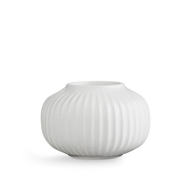 Kähler - Hammershøi Candlestick Medium - White (692352)