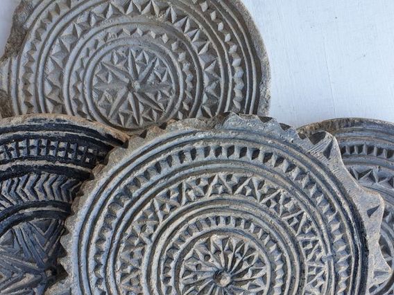 XL Carved Stone Placemat Extra Large