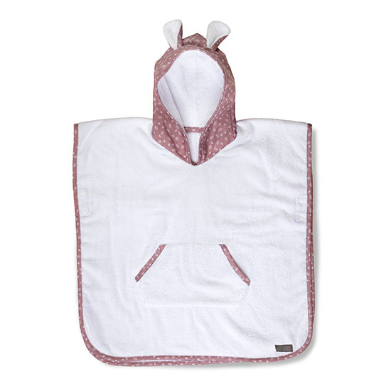Vinter & Bloom - Nordic Leaf Towel Poncho - Soft Pink