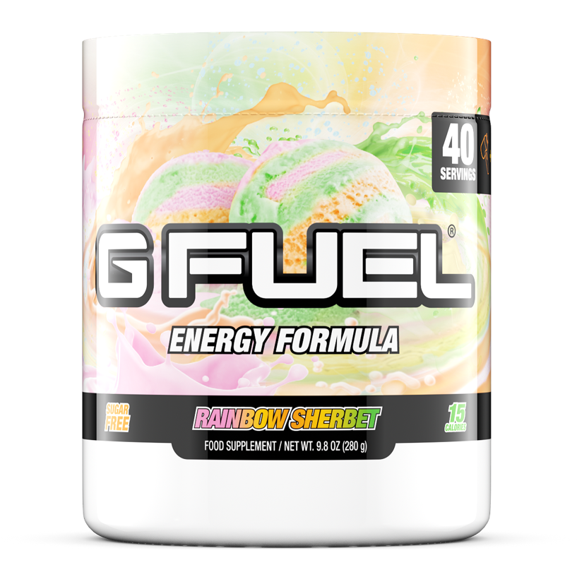 G Fuel - Rainbow Sherbet Tub - 40 Servings