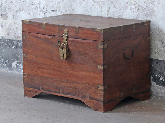 Wooden Storage Chest Medium
