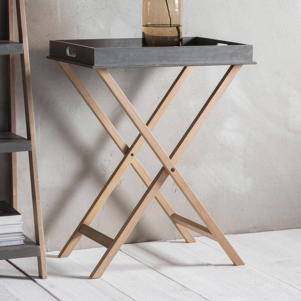 Grey Tray Table