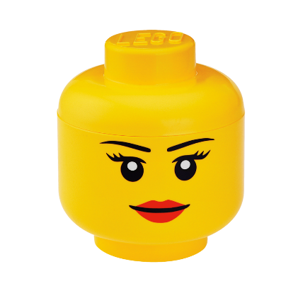 Room Copenhagen LEGO Storage Head Girl - Large (40321725)