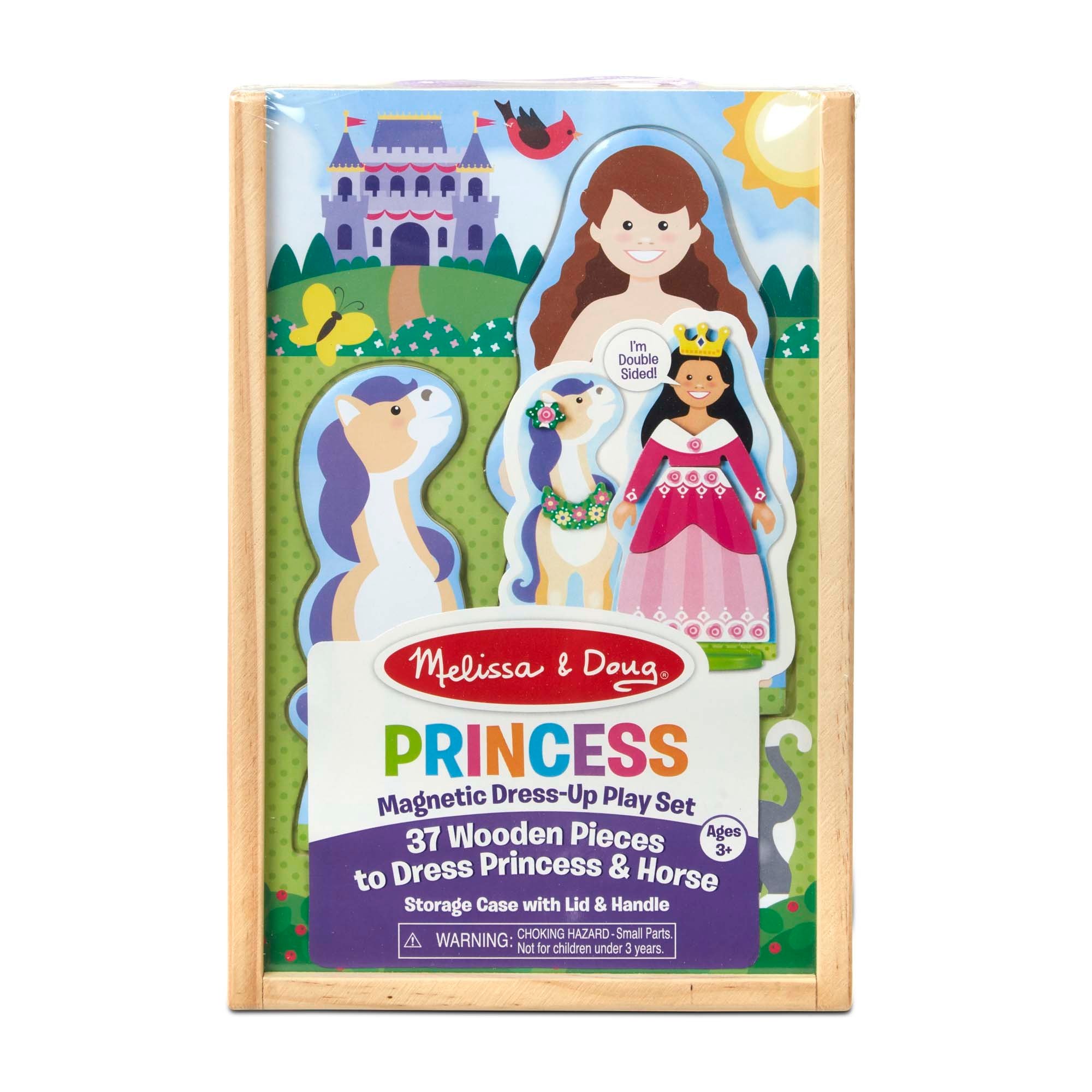 Melissa & Doug - Magnetic Wooden Dress-Up - Princess (40321)