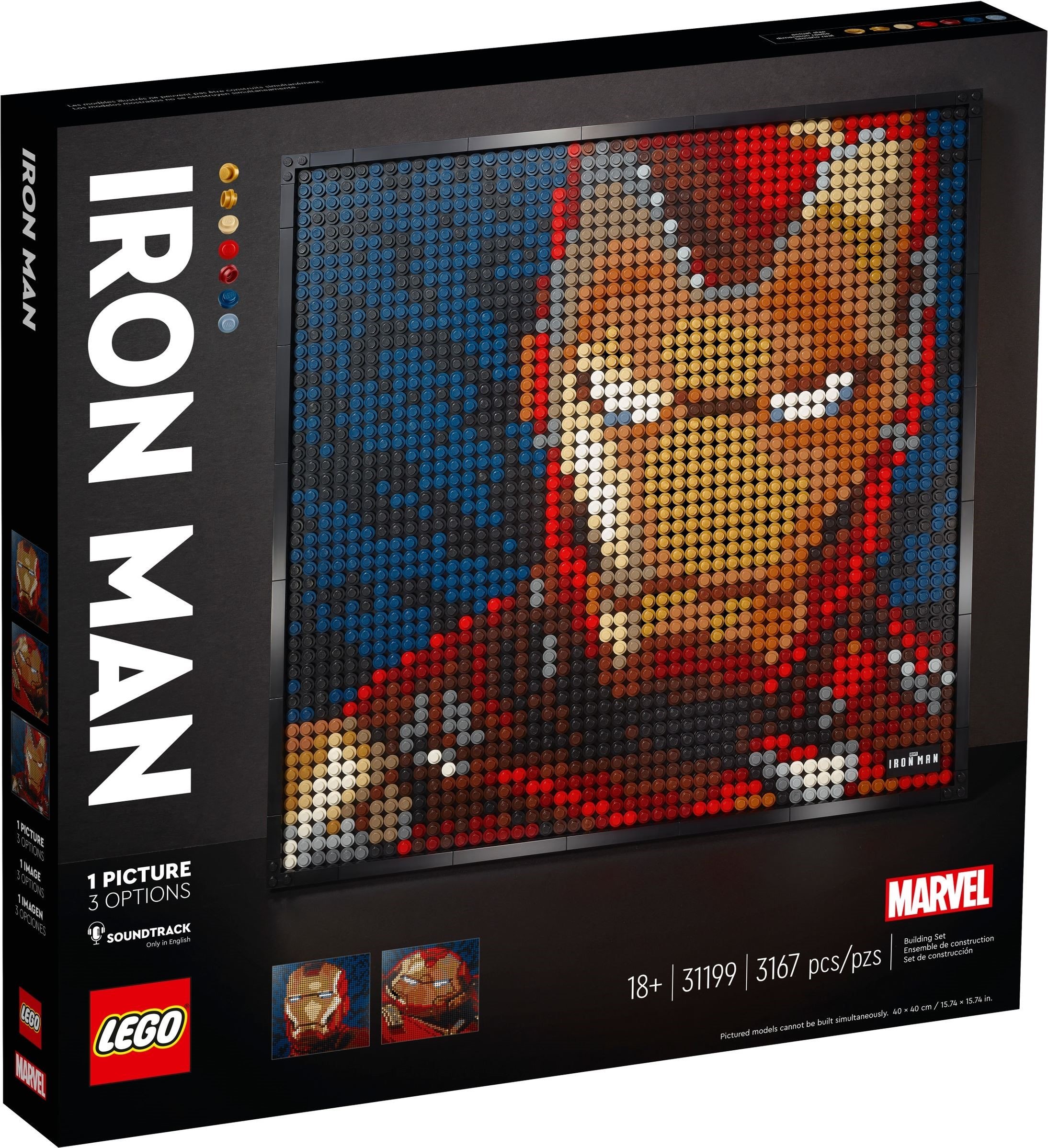 LEGO Art - Marvel Studios Iron Man (31199)