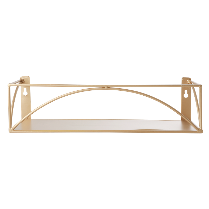 Rice - Metal Shelf - Gold