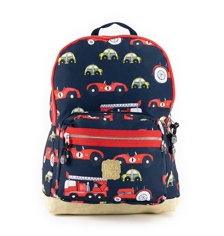 Pick & Pack - Backpack 10 L - Cars Navy (515479)