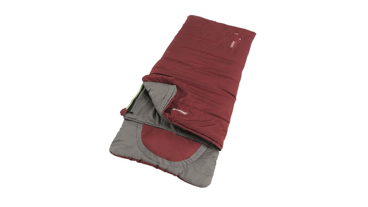 Outwell - Contour Junior Sleeping Bag 2021 - Red (230379)
