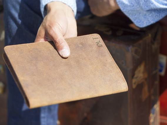 Travel Wallet Brown