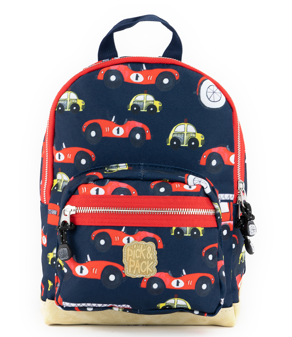 Pick & Pack - Small Backpack 7 L - Cars Navy (515455)
