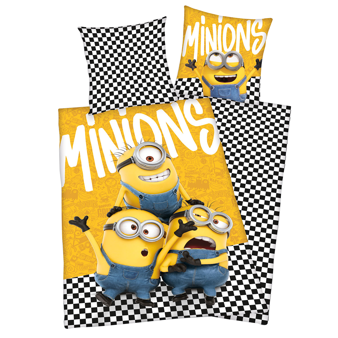Bed Linen - Adult Size 140 x 200 cm - Minions (89252421)