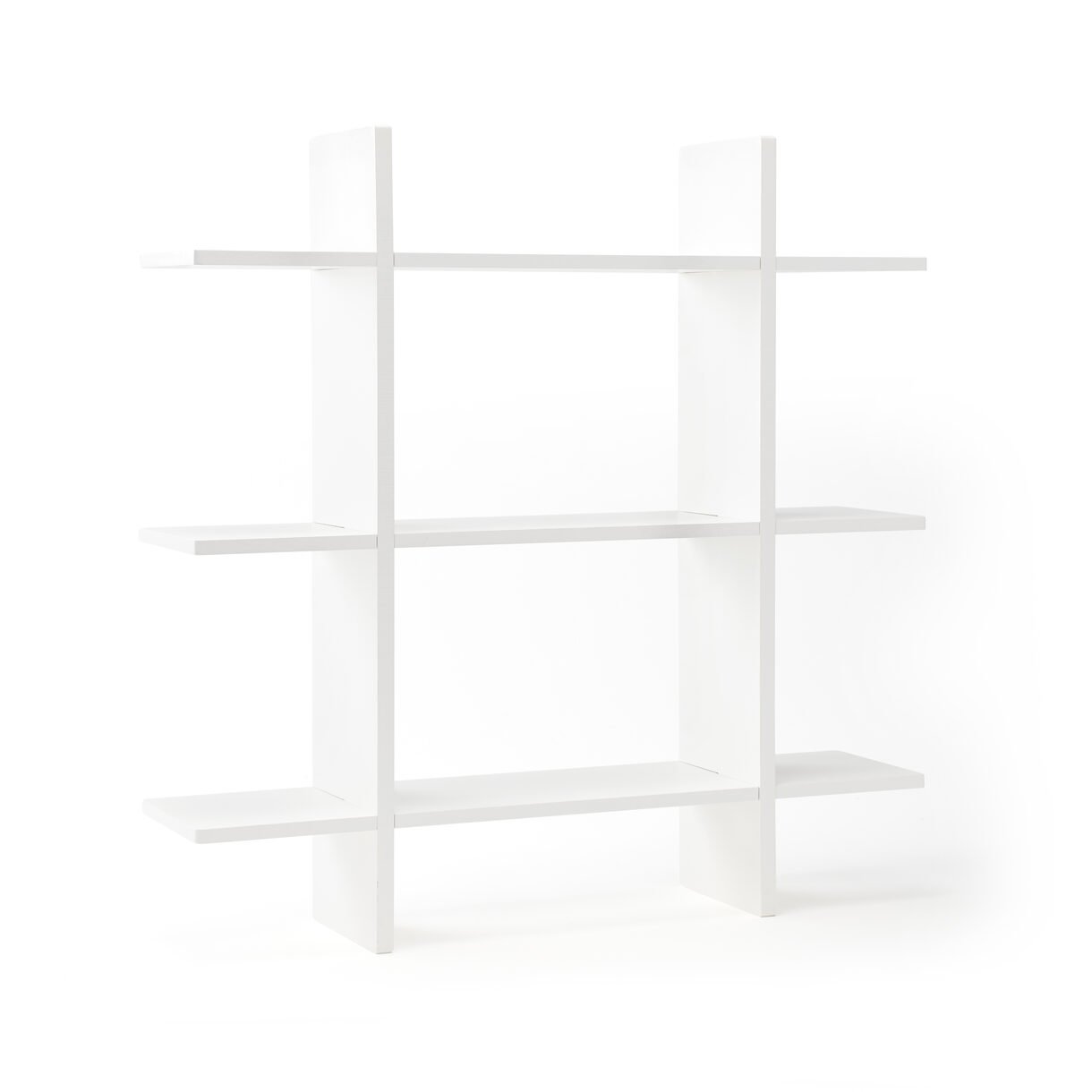 Kids Concept - Wall Shelf with 3 Levels - White (1000438)
