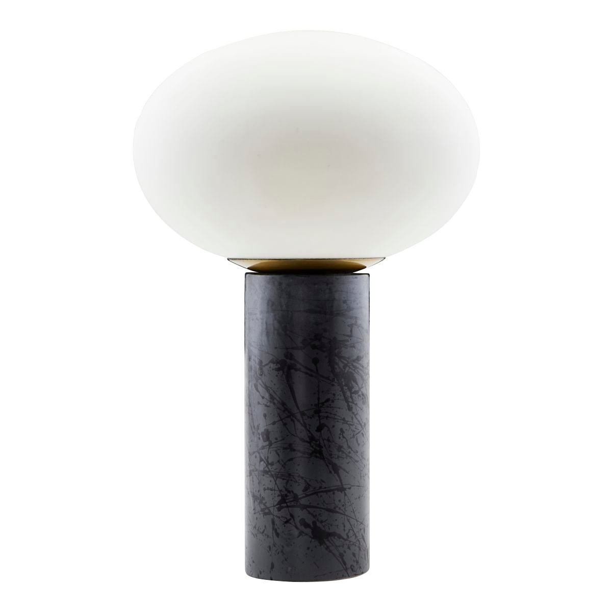 House Doctor - Opal Desk Lamp - White/Black (Gb0111/203970111)