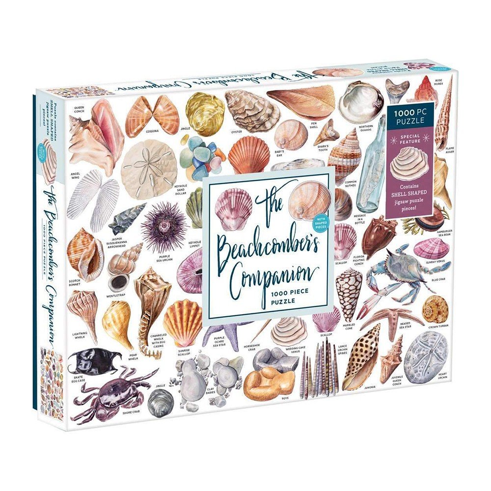 Mudpuppy - Puzzle 1000 Piece - The Beachcomber's Companion - With Shaped Pieces (M57051)