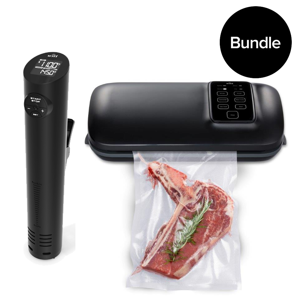 Witt - Sousvide Smart Wifi + Witt Premium Smart Vacuum Sealer - Bundle
