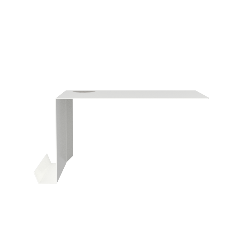 Nichba - Shelve02 With Filt Left - White (400108WL)