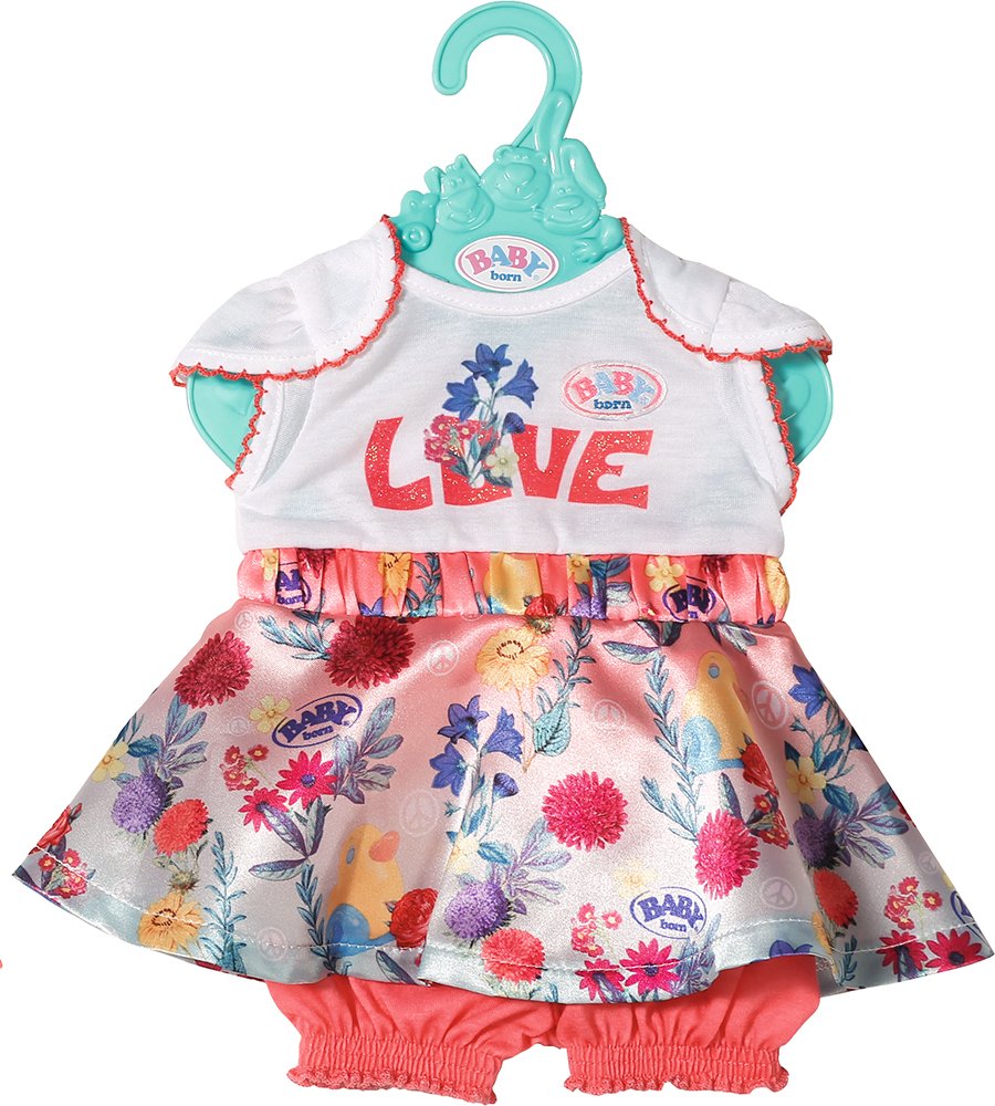 Baby Born - Trend Baby Dress - White (826973)