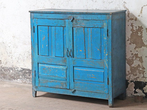 Blue Storage Cupboard Blue