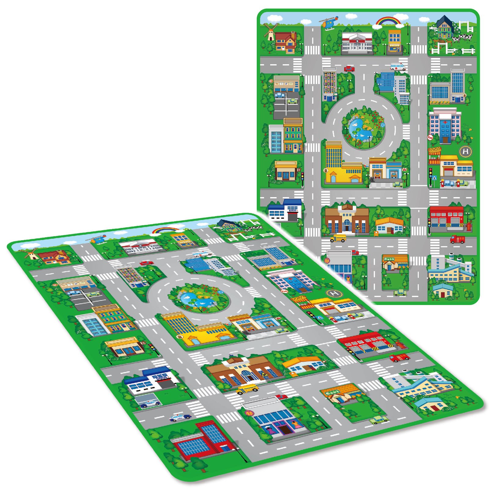 Car Playcarpet with City Motif (15022)