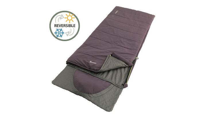 Outwell - Contour "R" Sleeping Bag 2021 - Dark Purple (230372)