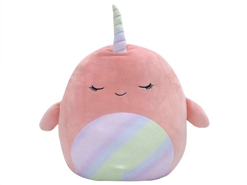 Squishmallows - 40 cm Plush - Peach Narwhal