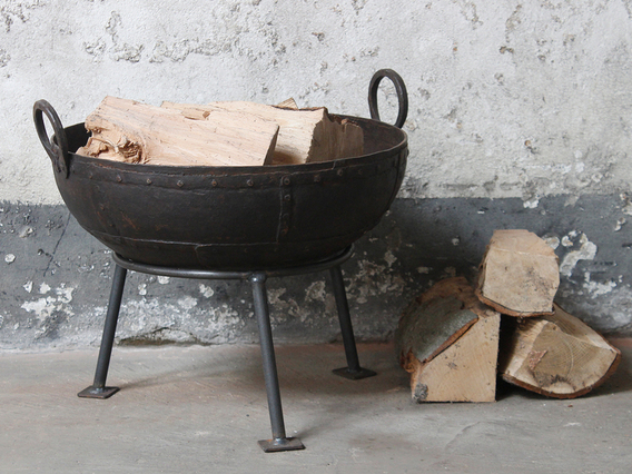 Kadai Fire Bowl - 40-50CM Small Small