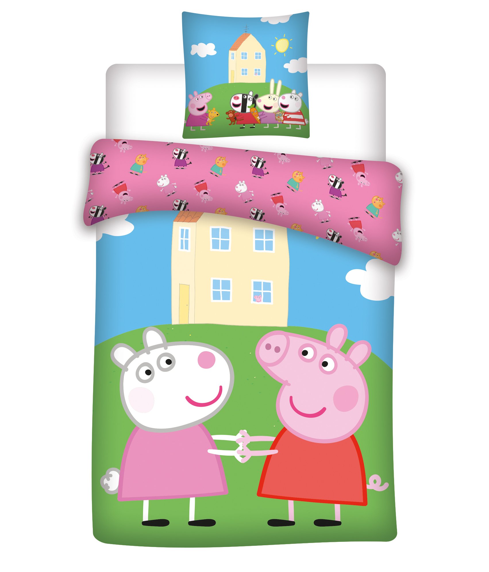 Bed Linen - Adult Size 140 x 200 cm - Peppa Pig (1000297)